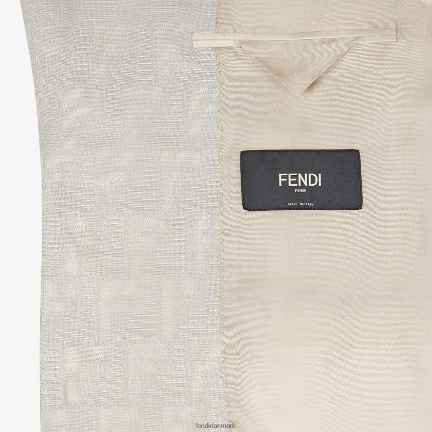 jacquard stof jakke Mænd Fendi beklædning beige A44V2D1924