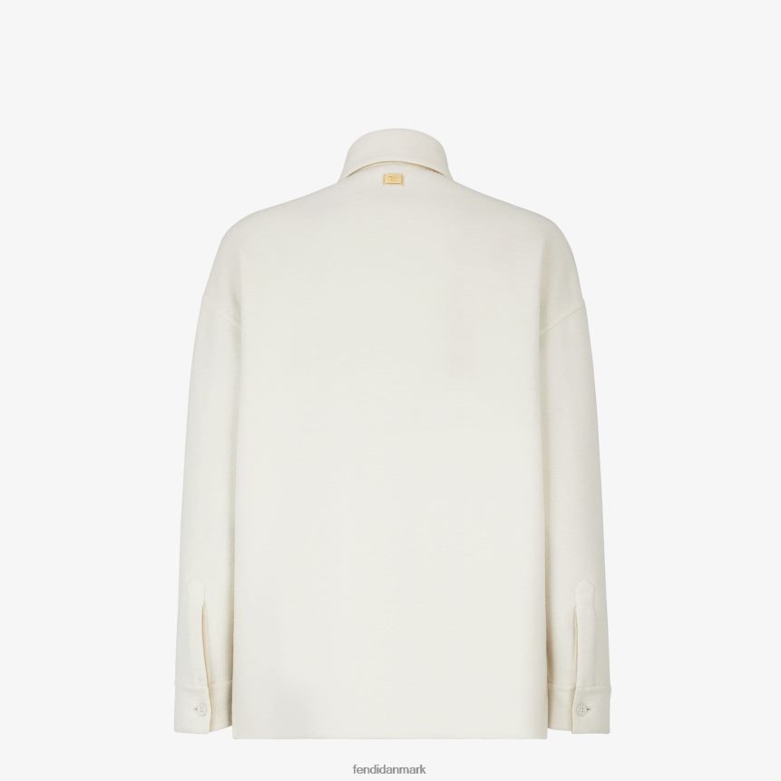 kashmir blouson Mænd Fendi beklædning hvid A44V2D2116