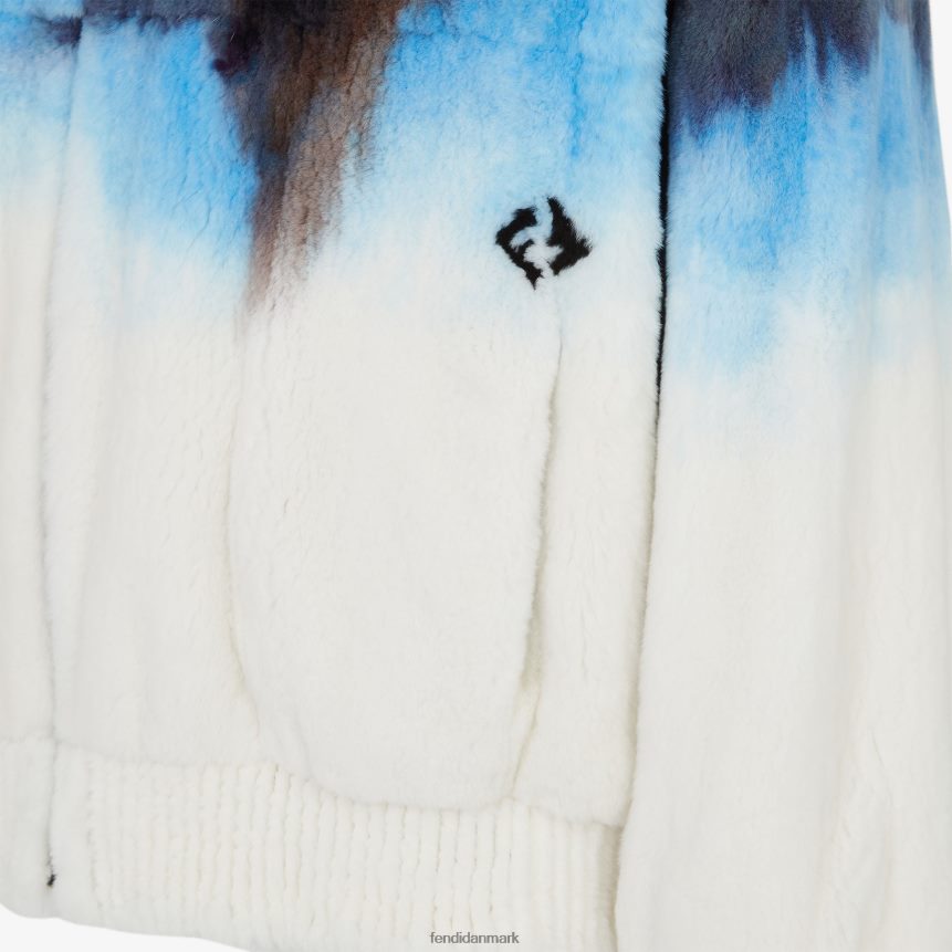 mink blouson Mænd Fendi beklædning hvid A44V2D2084