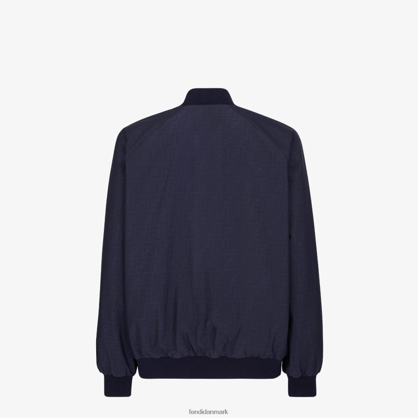 nylon bomber jakke Mænd Fendi beklædning blå A44V2D2018