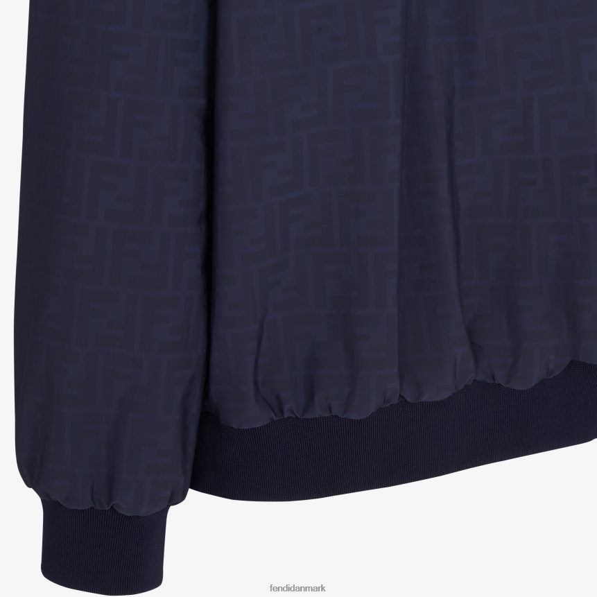 nylon bomber jakke Mænd Fendi beklædning blå A44V2D2018