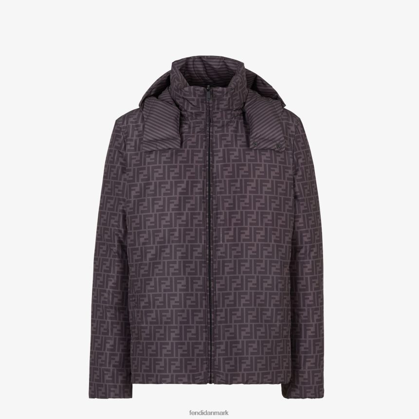 nylon dunjakke Mænd Fendi beklædning sort A44V2D2122