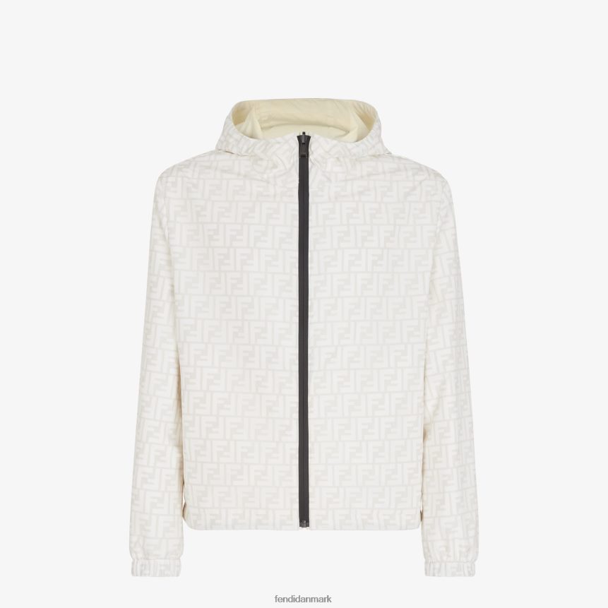 nylon jakke Mænd Fendi beklædning hvid A44V2D2203