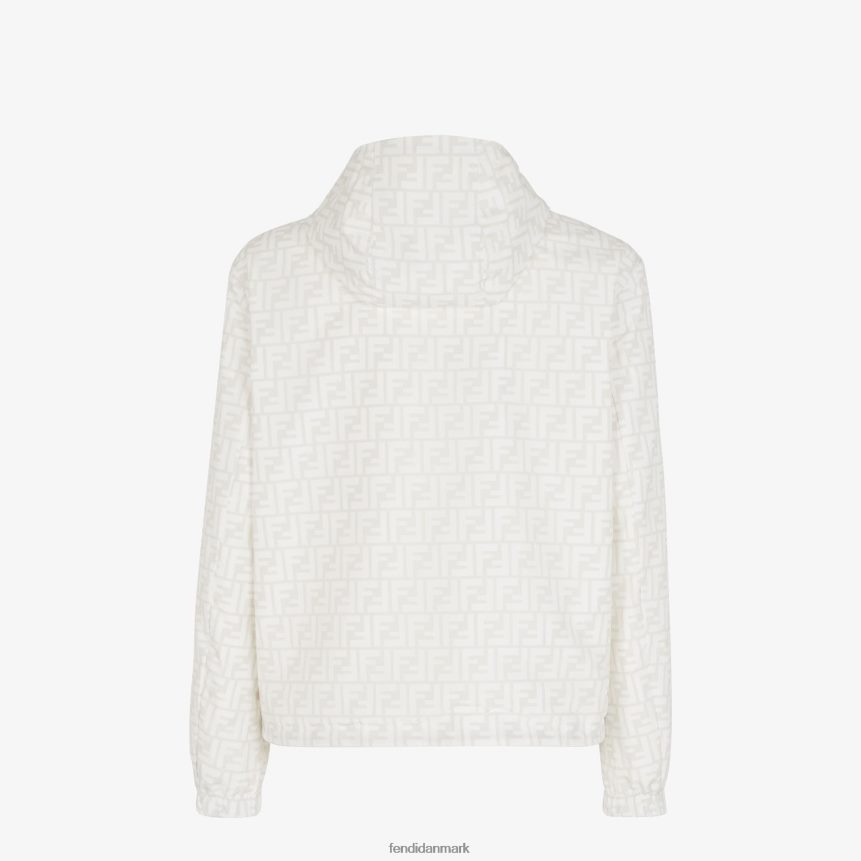 nylon jakke Mænd Fendi beklædning hvid A44V2D2203