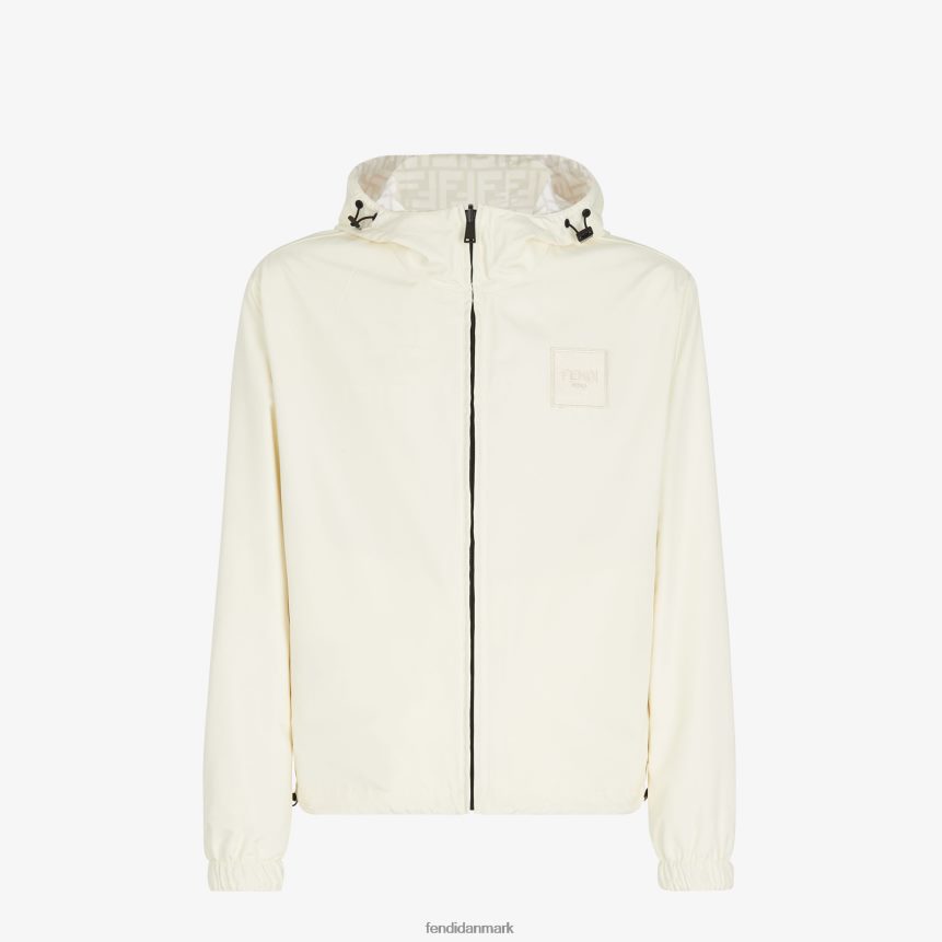 nylon jakke Mænd Fendi beklædning hvid A44V2D2203