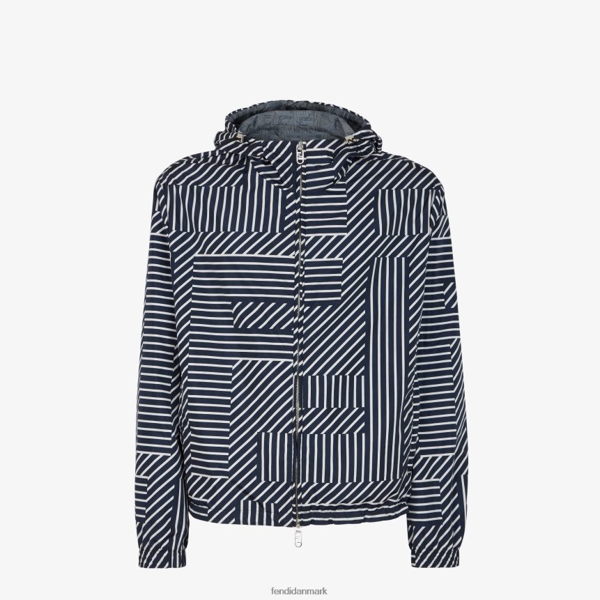 tech stof jakke Mænd Fendi beklædning blå A44V2D1920