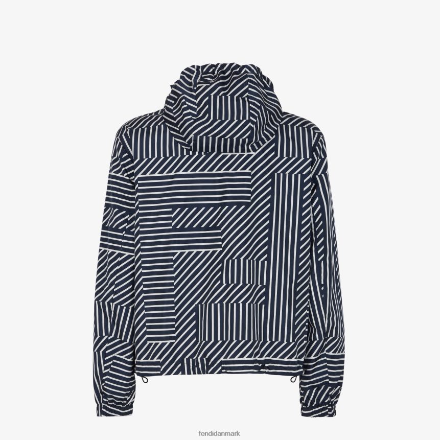 tech stof jakke Mænd Fendi beklædning blå A44V2D1920