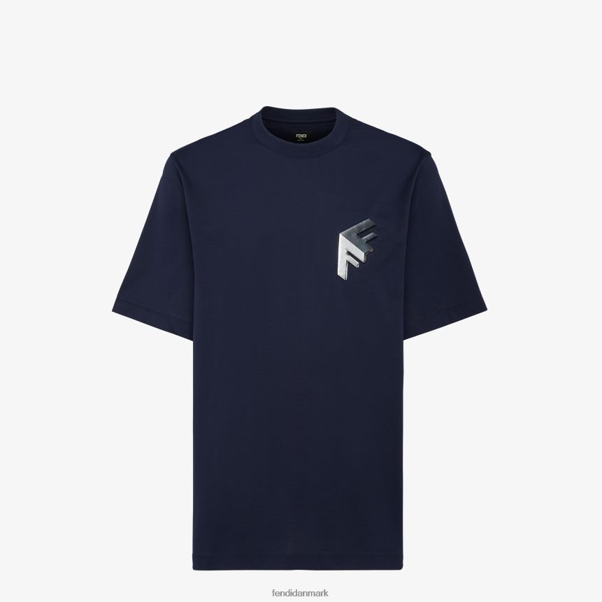 jersey t-shirt Mænd Fendi beklædning blå A44V2D1906