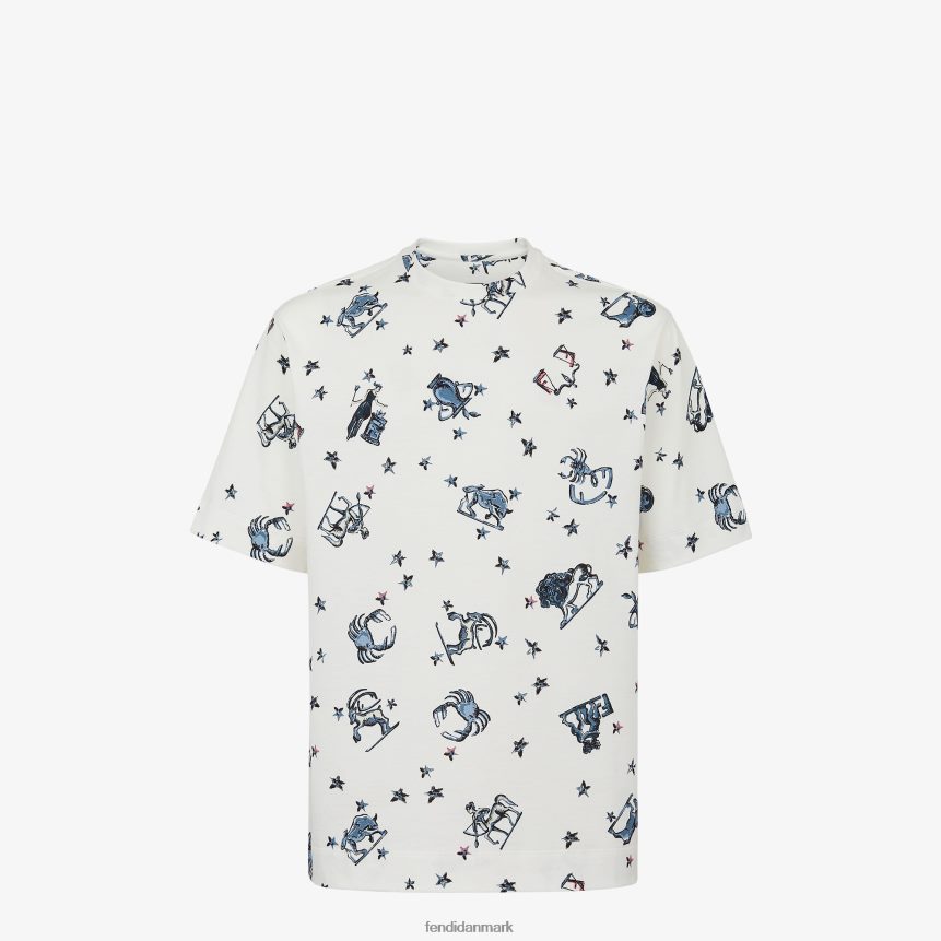 jersey t-shirt Mænd Fendi beklædning hvid A44V2D1922