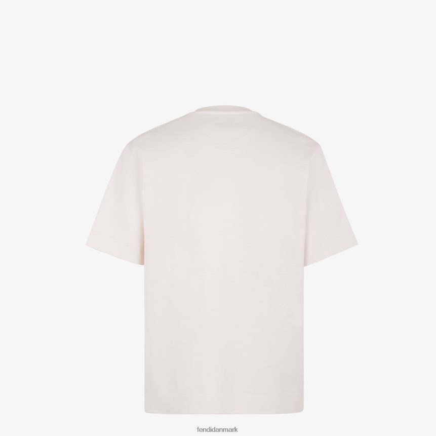jersey t-shirt Mænd Fendi beklædning hvid A44V2D1977