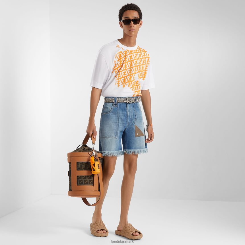 jersey t-shirt Mænd Fendi beklædning hvid A44V2D2003