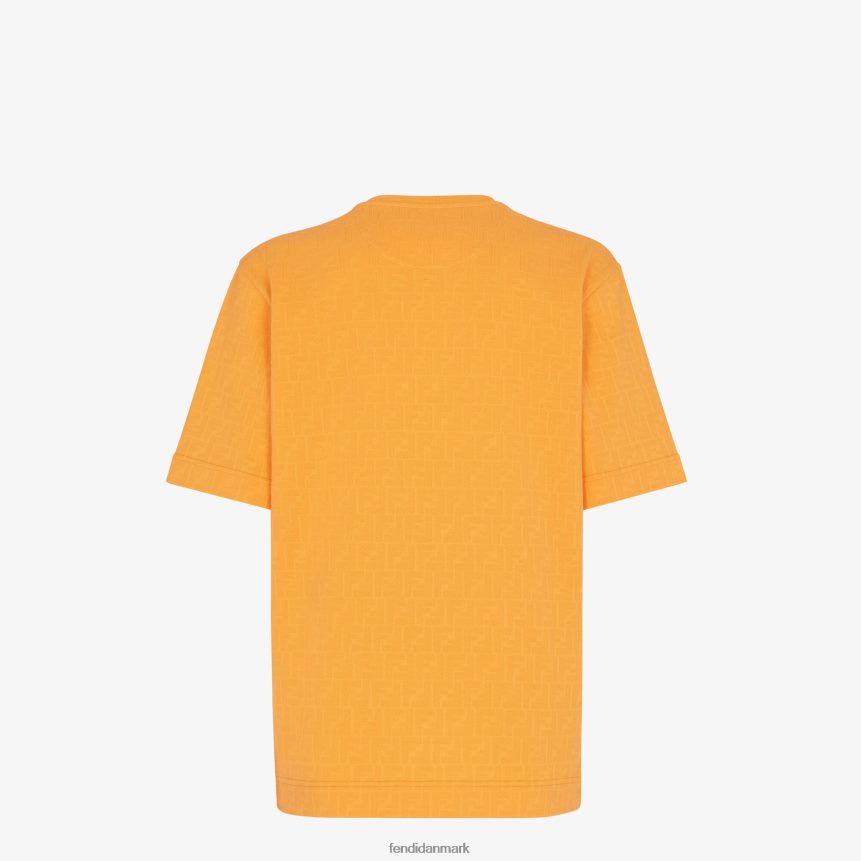 jersey t-shirt Mænd Fendi beklædning orange A44V2D2004