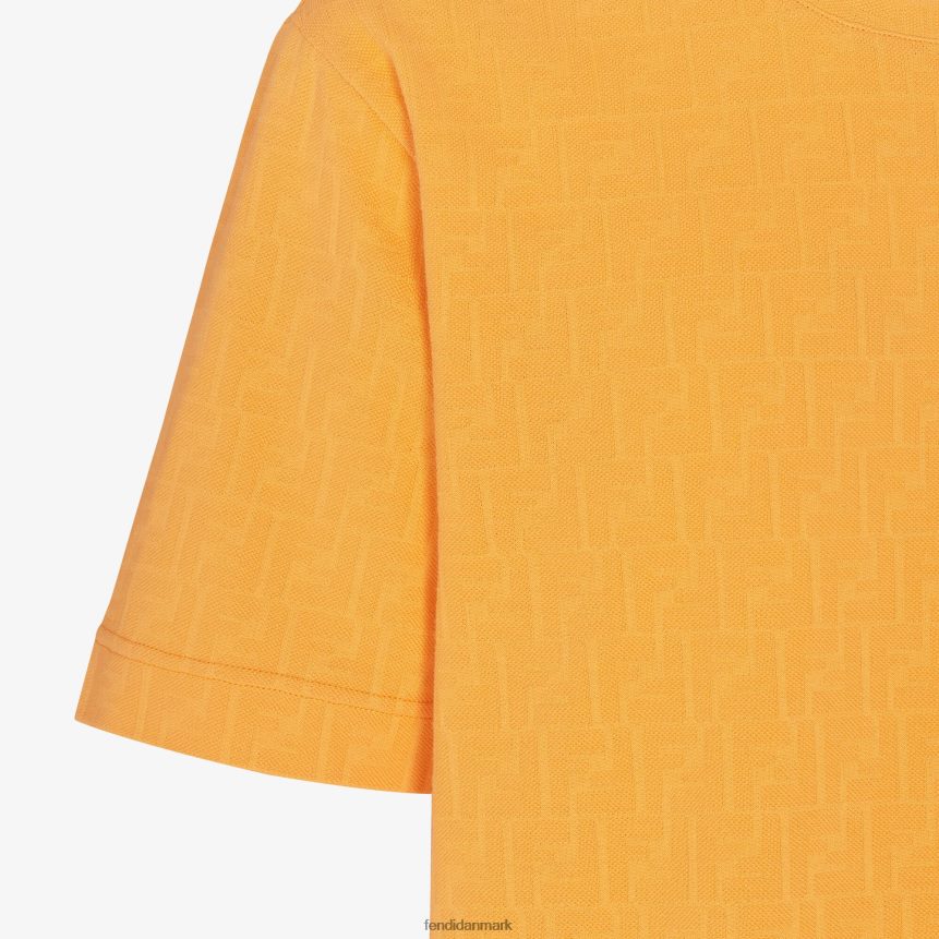 jersey t-shirt Mænd Fendi beklædning orange A44V2D2004