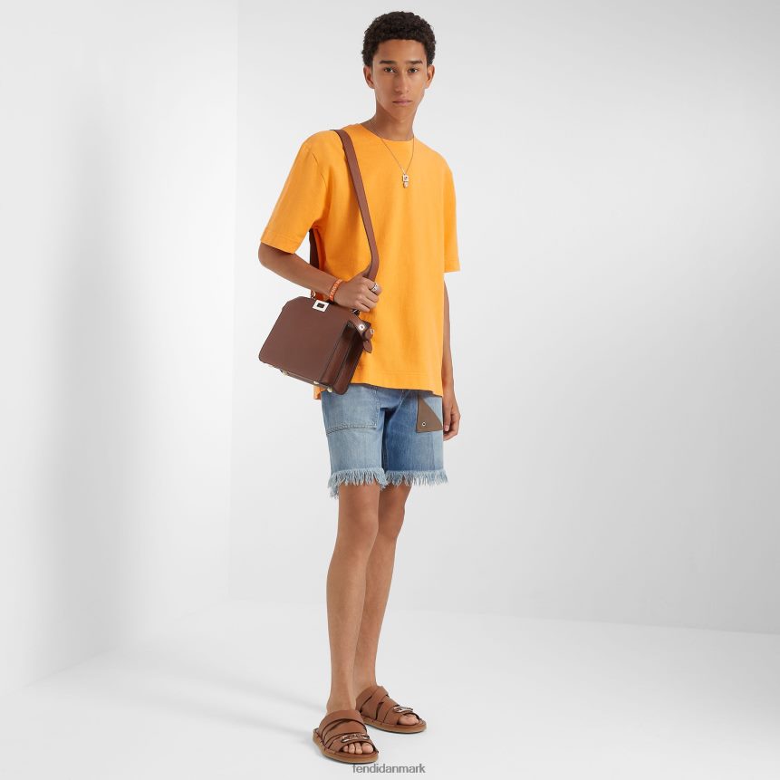 jersey t-shirt Mænd Fendi beklædning orange A44V2D2004
