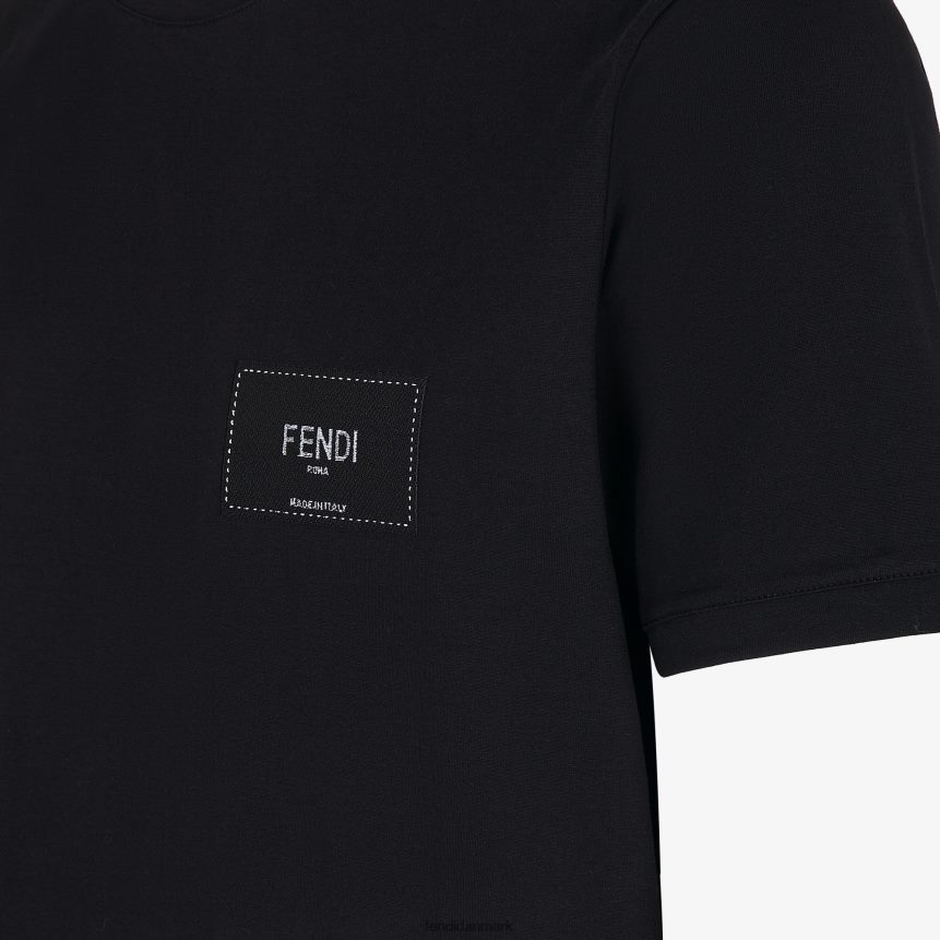 jersey t-shirt Mænd Fendi beklædning sort A44V2D2148