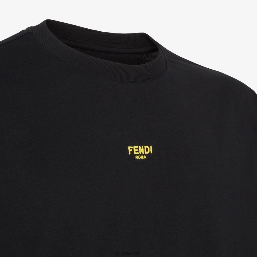 jersey t-shirt Mænd Fendi beklædning sort A44V2D2150