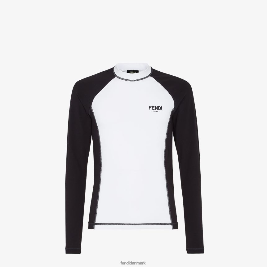 bomuldstrøje Mænd Fendi beklædning hvid A44V2D2108