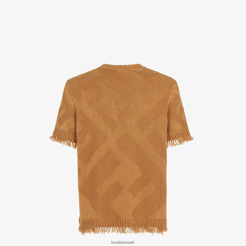 bomuldstrøje Mænd Fendi beklædning Brun A44V2D2043