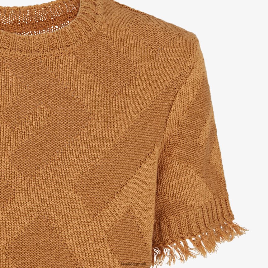 bomuldstrøje Mænd Fendi beklædning Brun A44V2D2043