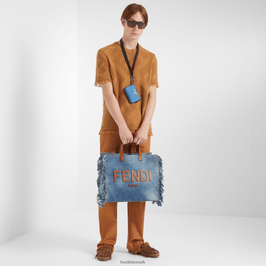 bomuldstrøje Mænd Fendi beklædning Brun A44V2D2043