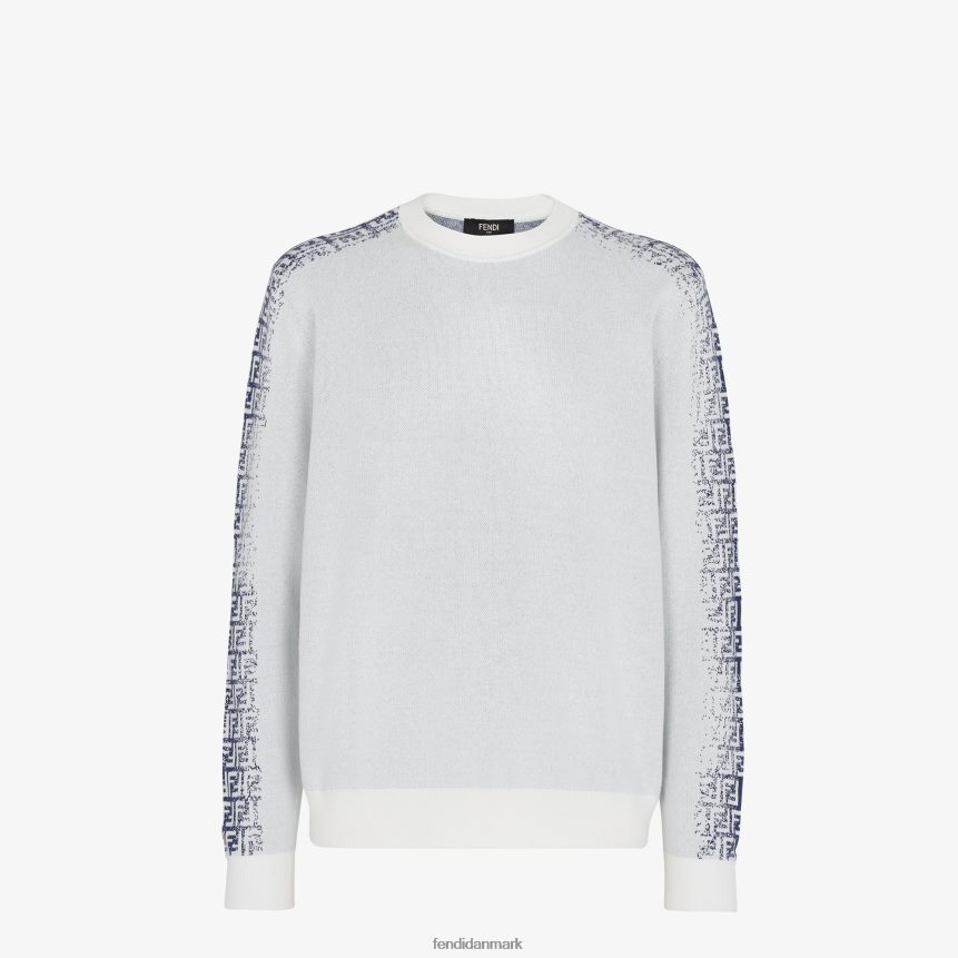 bomuldstrøje Mænd Fendi beklædning hvid A44V2D2034