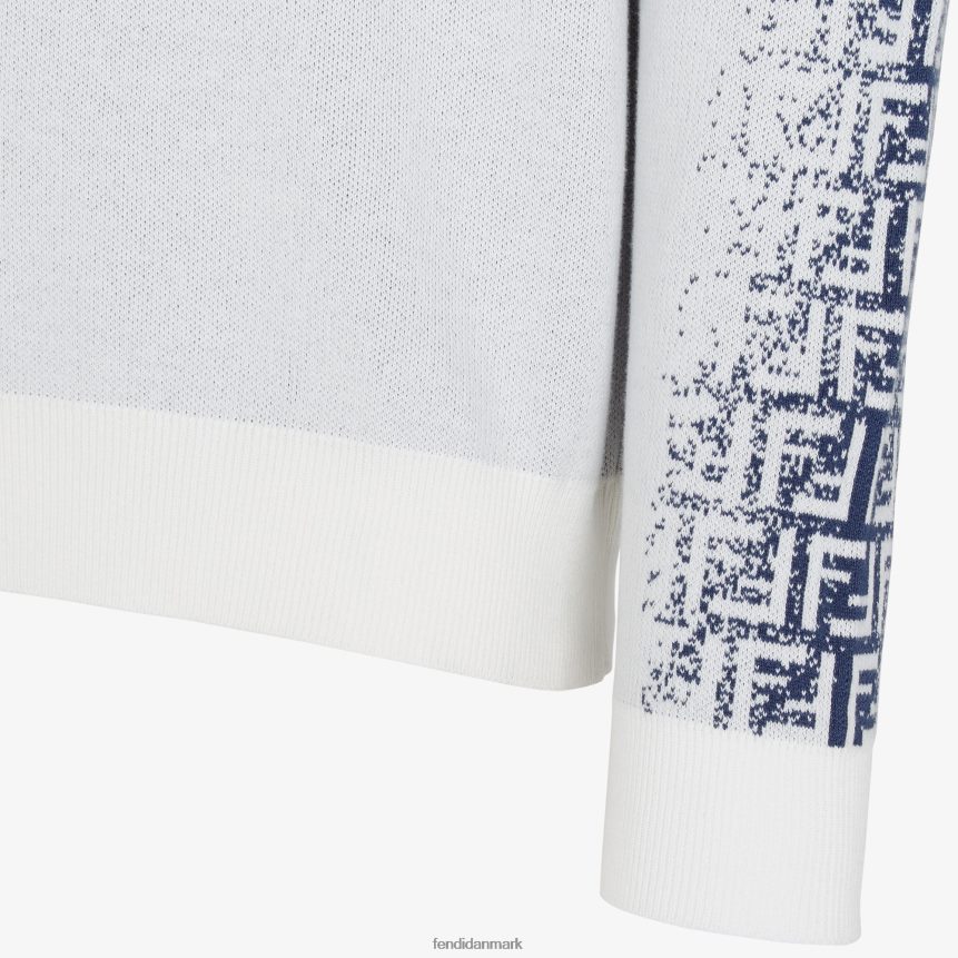 bomuldstrøje Mænd Fendi beklædning hvid A44V2D2034