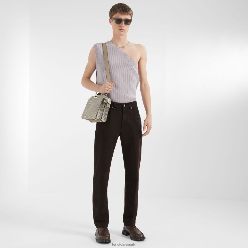 lilla uld og kashmir vest Mænd Fendi beklædning lilla A44V2D1981