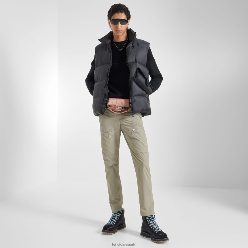 uld- og silketrøje Mænd Fendi beklædning sort A44V2D2090