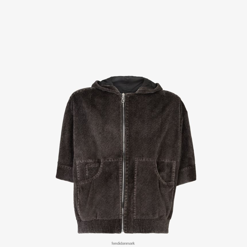 mink sweatshirt Mænd Fendi beklædning grå A44V2D2191