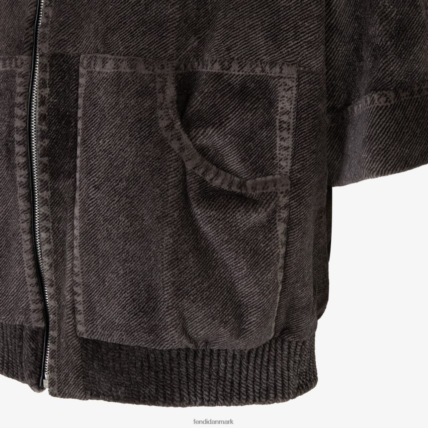 mink sweatshirt Mænd Fendi beklædning grå A44V2D2191