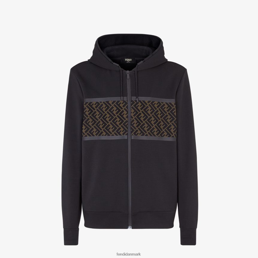 sweatshirt i bomuld Mænd Fendi beklædning sort A44V2D2138
