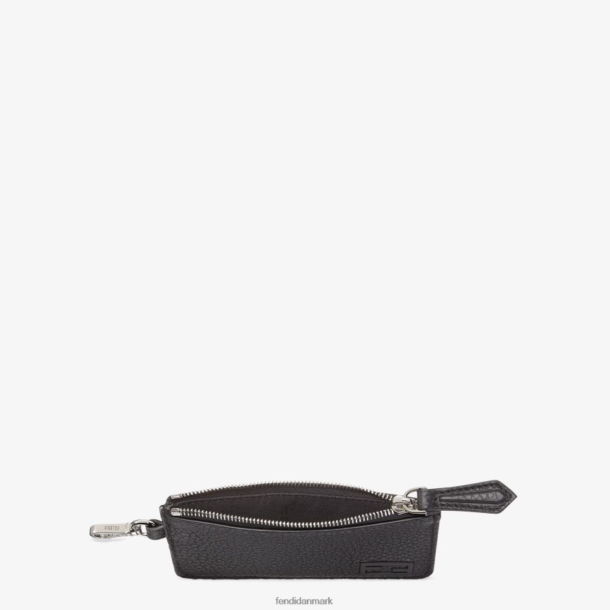 læder kortholder Mænd Fendi tilbehør sort A44V2D2653