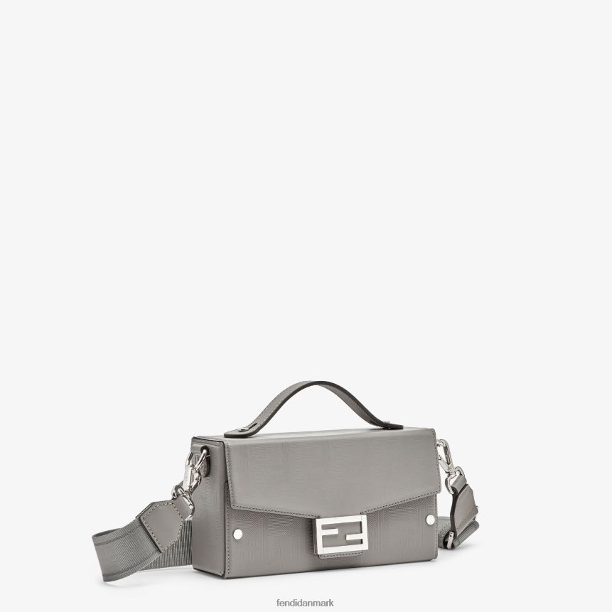 due læder taske Mænd Fendi tilbehør grå A44V2D1814