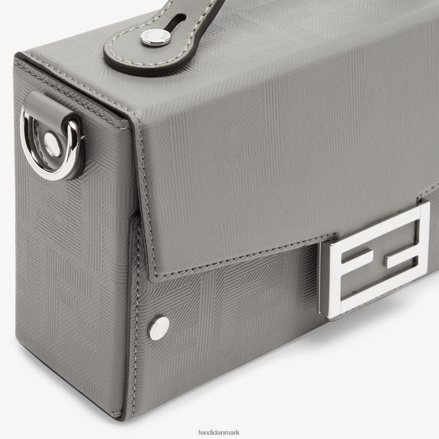 due læder taske Mænd Fendi tilbehør grå A44V2D1814
