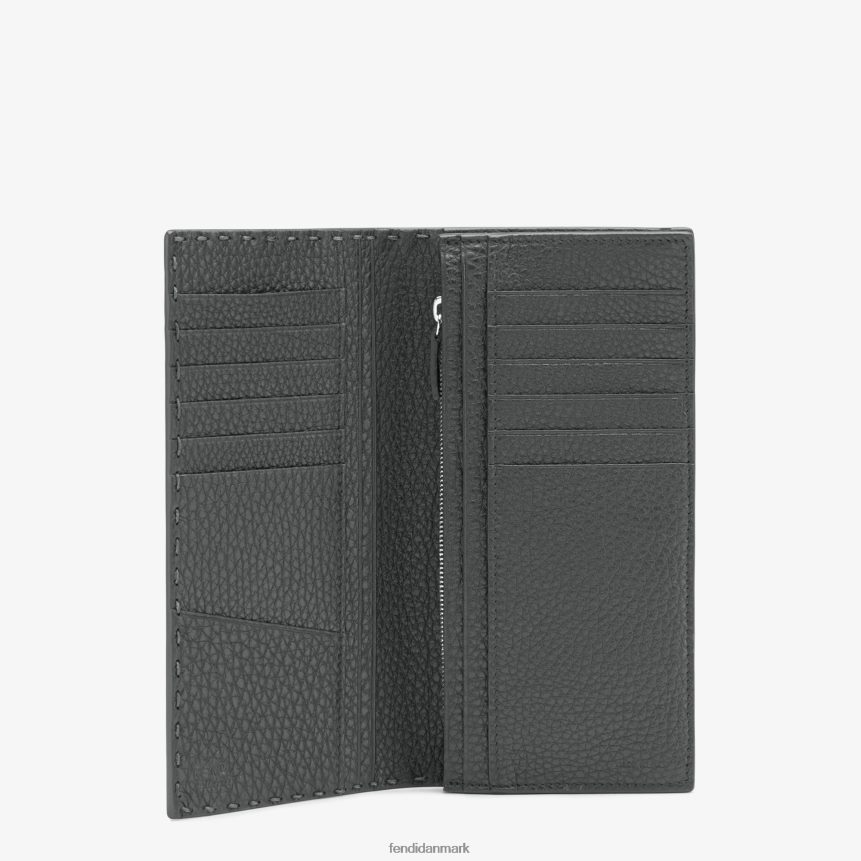 kontinental i romersk læder Mænd Fendi tilbehør grå A44V2D2682