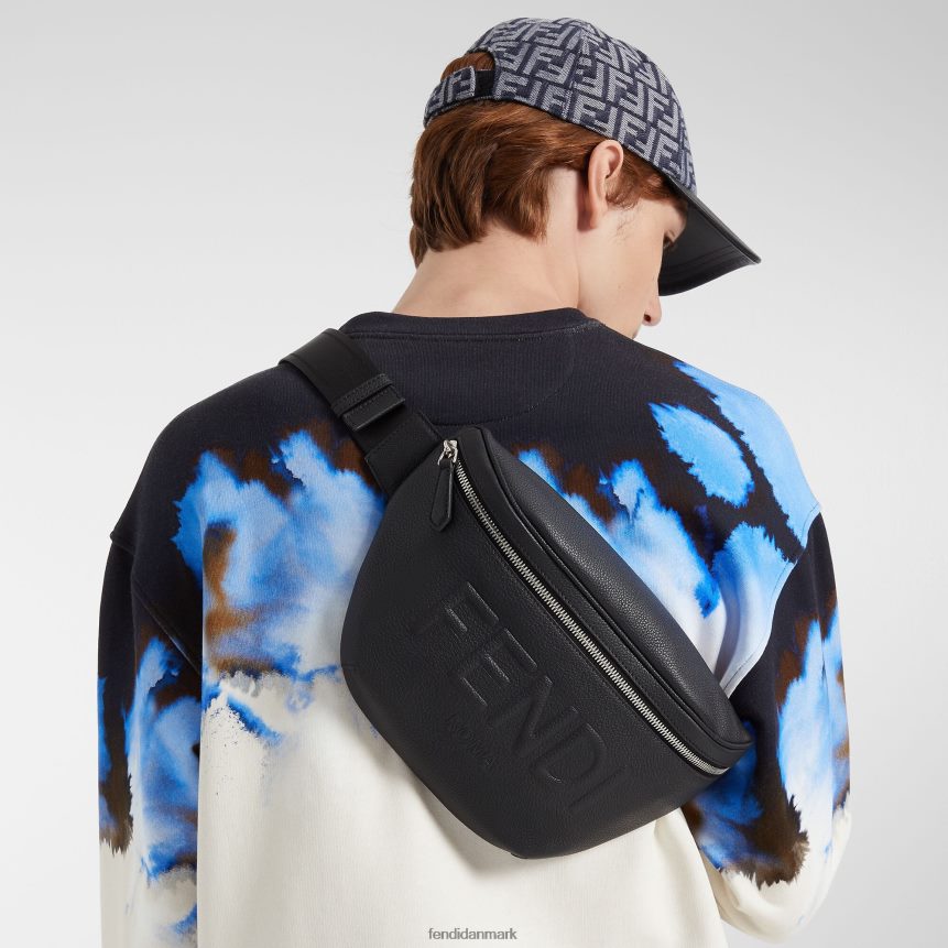 læder bælte taske Mænd Fendi tilbehør sort A44V2D1840