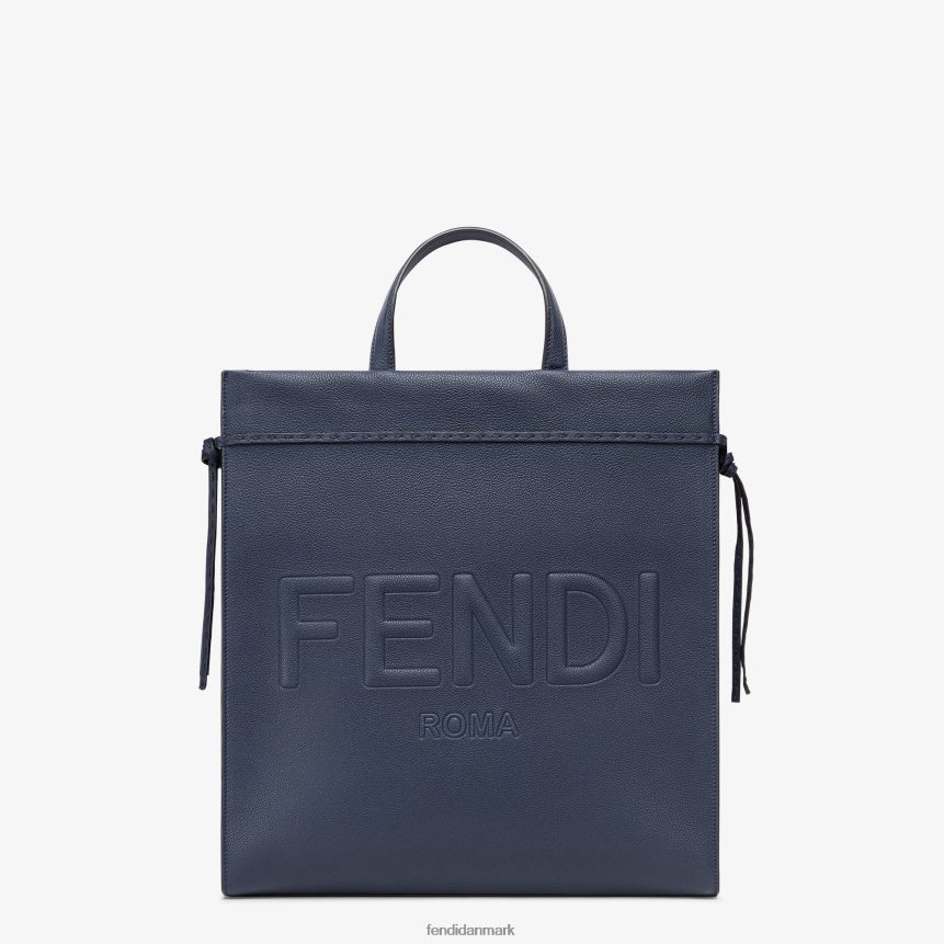 medium go to shopper lædertaske Mænd Fendi tilbehør blå A44V2D1821