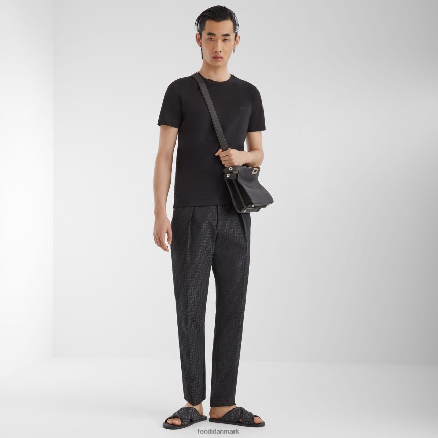 peekaboo iseeu mini lædertaske Mænd Fendi tilbehør sort A44V2D1812