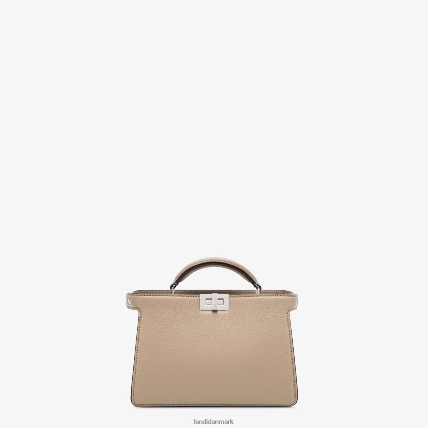 peekaboo iseeu xcross lædertaske Mænd Fendi tilbehør beige A44V2D1796
