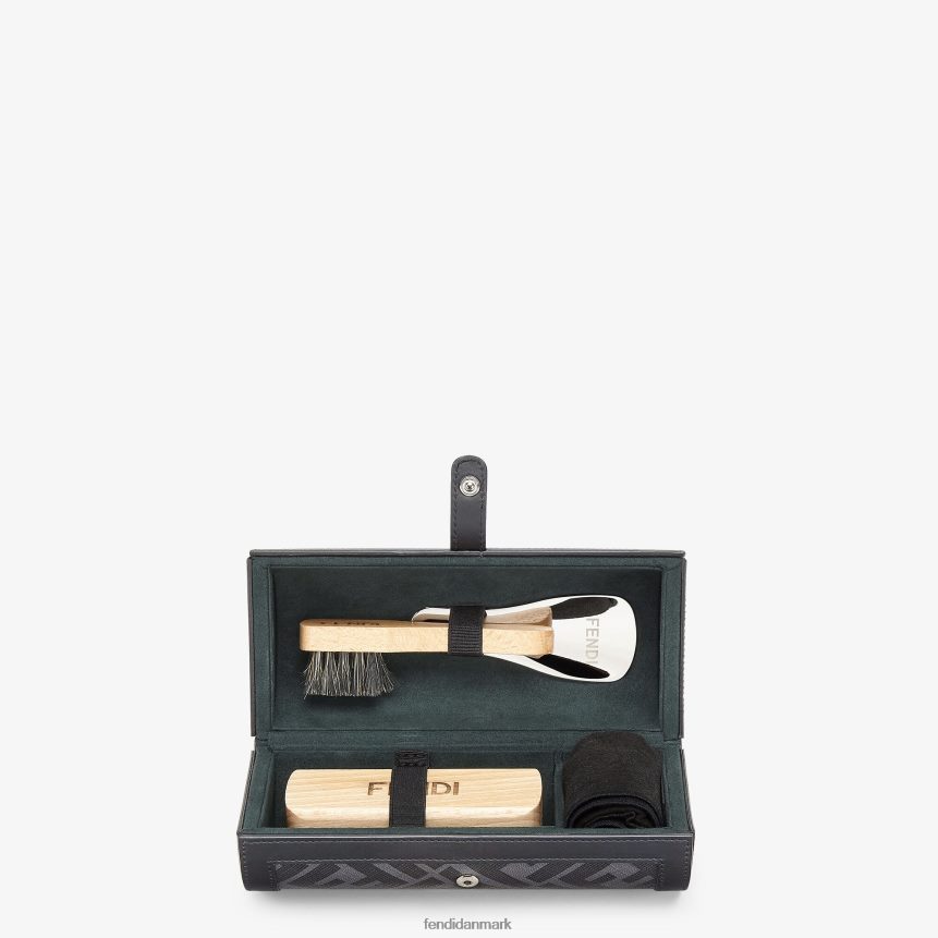 skoplejesæt i stof Mænd Fendi tilbehør sort A44V2D2494