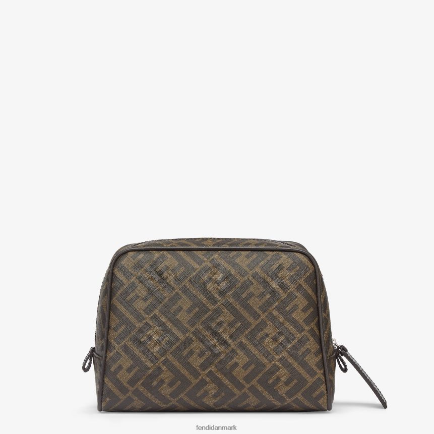 stof toilettaske Mænd Fendi tilbehør Brun A44V2D2499