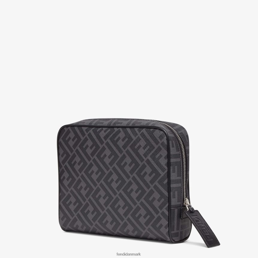 stof toilettaske Mænd Fendi tilbehør grå A44V2D2332
