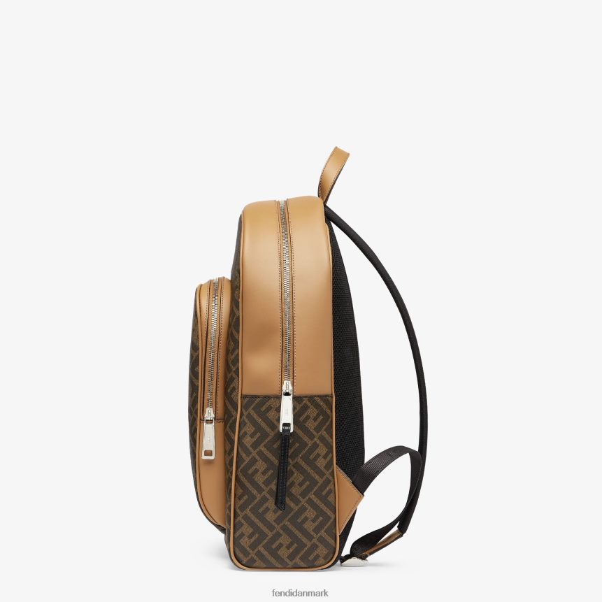 ff stof rygsæk Mænd Fendi tilbehør Brun A44V2D1879
