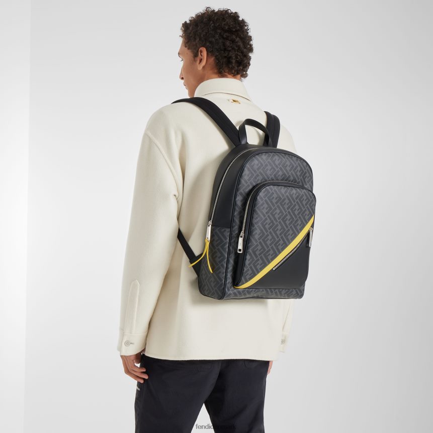 ff stof rygsæk Mænd Fendi tilbehør sort A44V2D1877