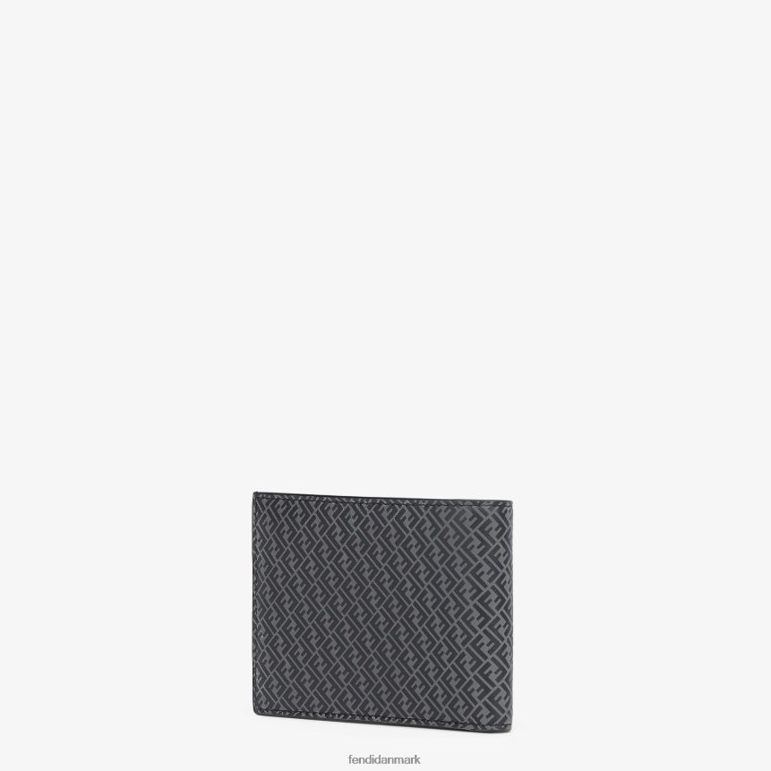 us dollar læder bi-fold pung Mænd Fendi tilbehør sort A44V2D2657