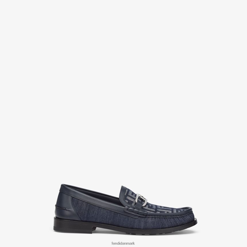 denim loafers Mænd Fendi fodtøj blå A44V2D2285