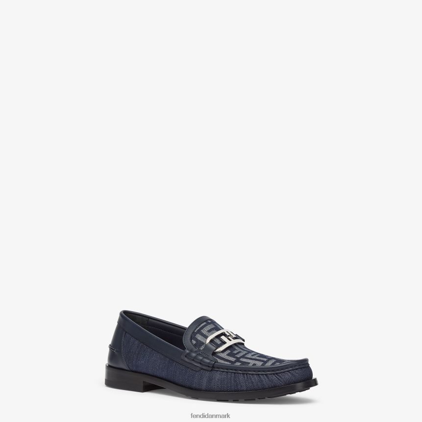 denim loafers Mænd Fendi fodtøj blå A44V2D2285