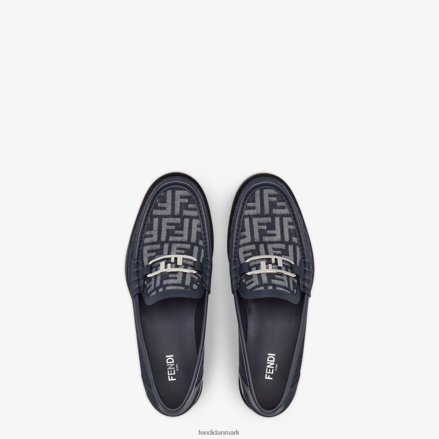 denim loafers Mænd Fendi fodtøj blå A44V2D2285