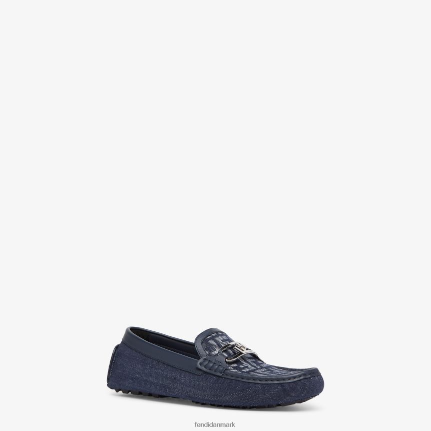 denim loafers Mænd Fendi fodtøj blå A44V2D2288