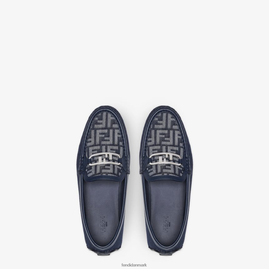 denim loafers Mænd Fendi fodtøj blå A44V2D2288